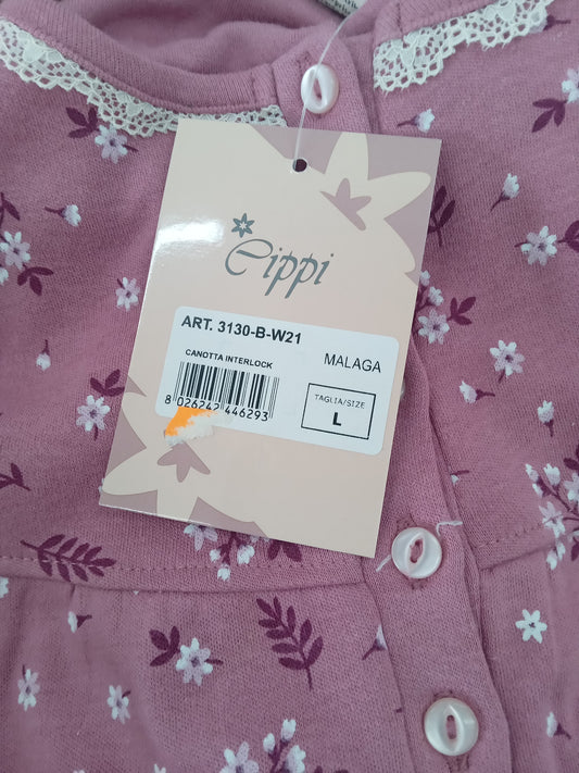 Camicia da notte interlock malaga CIPPI