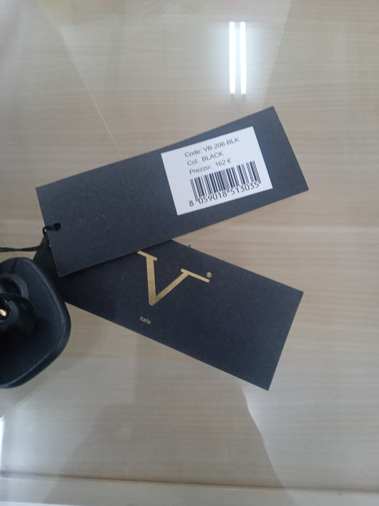 Mini bag V Italia black oro