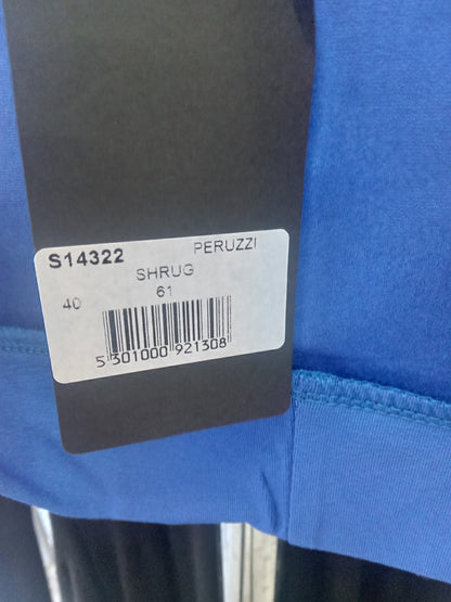Coprispalle Peruzzi blu/viola