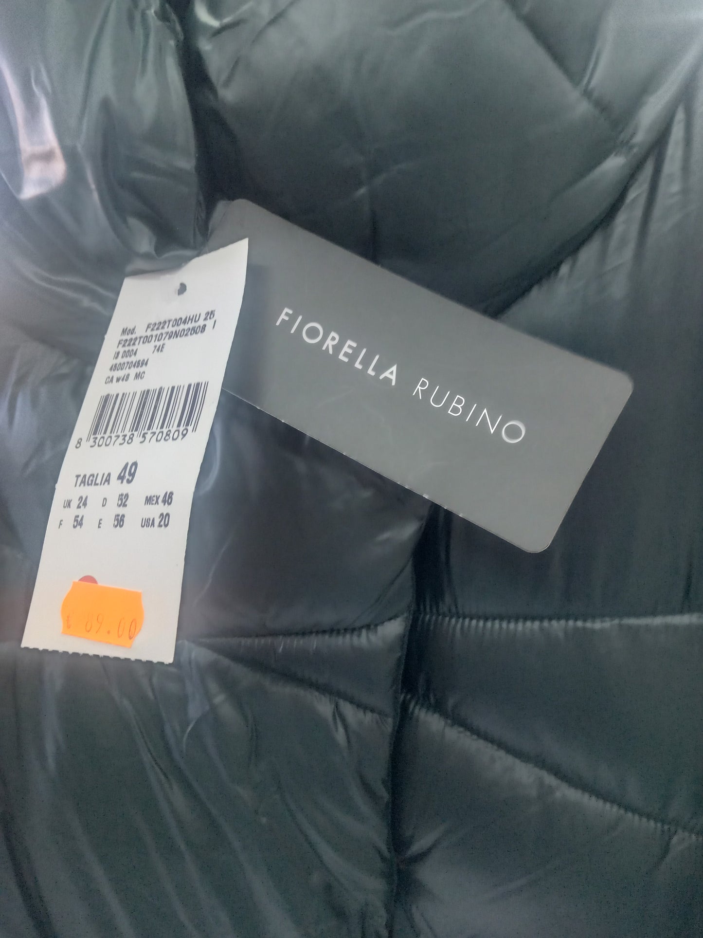 Giubbotto lungo F.RUBINO