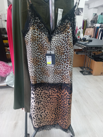 Liu jo sottoveste dalmata/leopardo