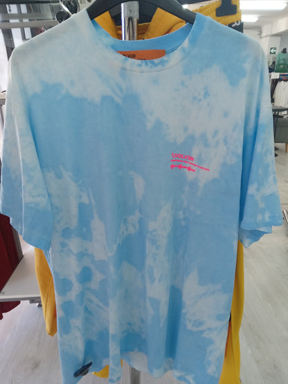 T shirt Last Skype blue Evolver