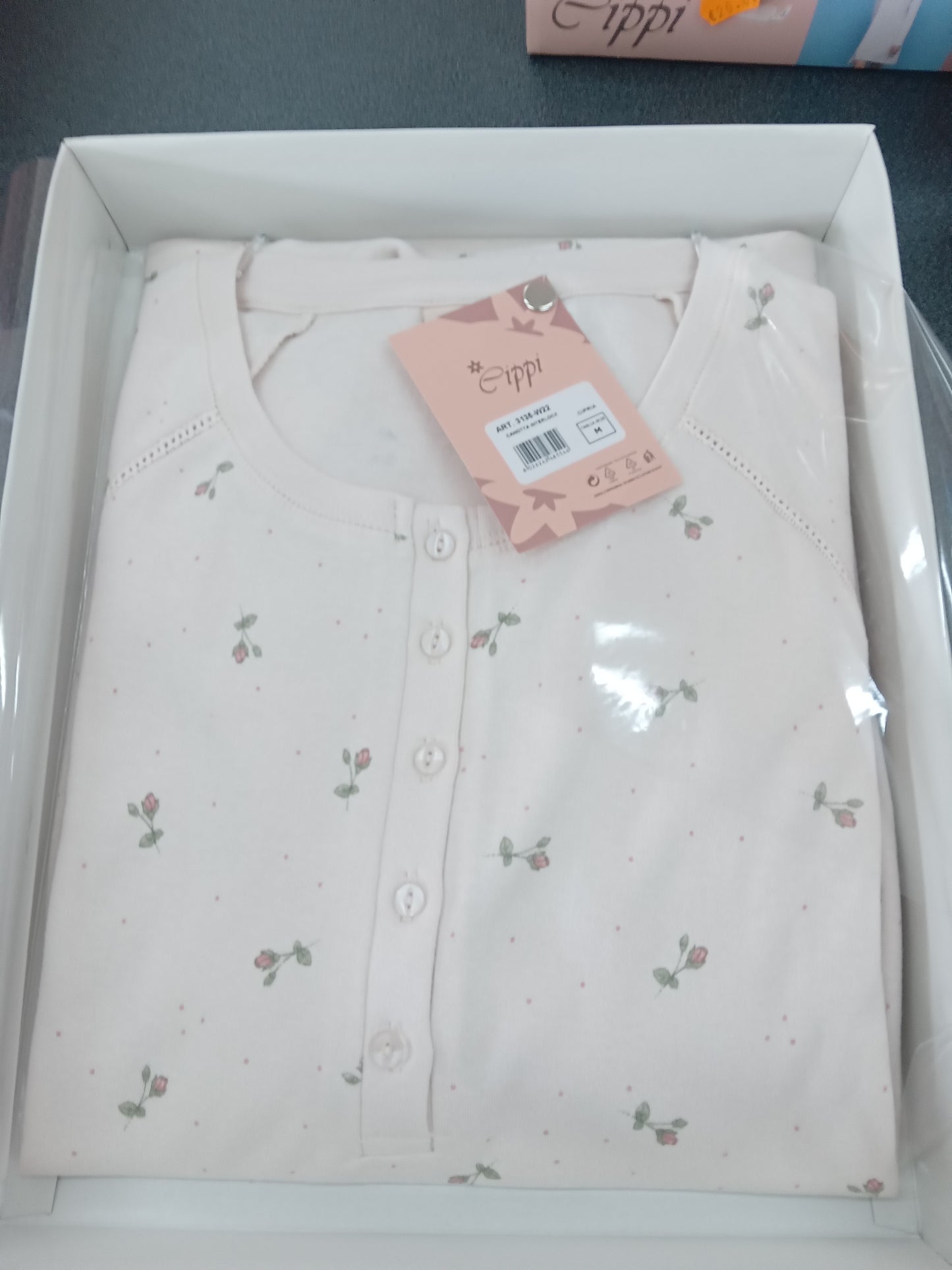 Camicia da notte interlock CIPPI