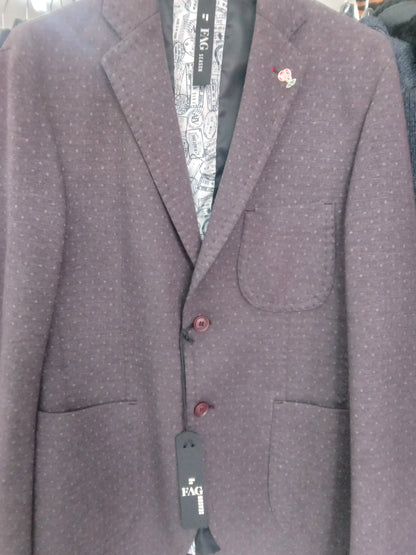 Giacca Faag uomo bordeaux