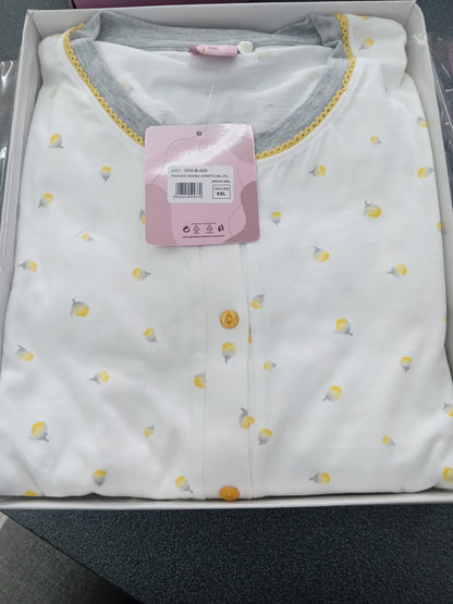 Pigiama donna aperto m/l p/l grigio mel CIPPI