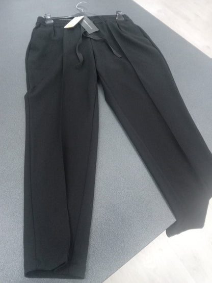 Pantalone Fiorella Rubino nero