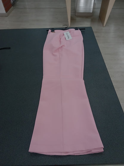LE RÔBE pantalone palazzo rosa bubble