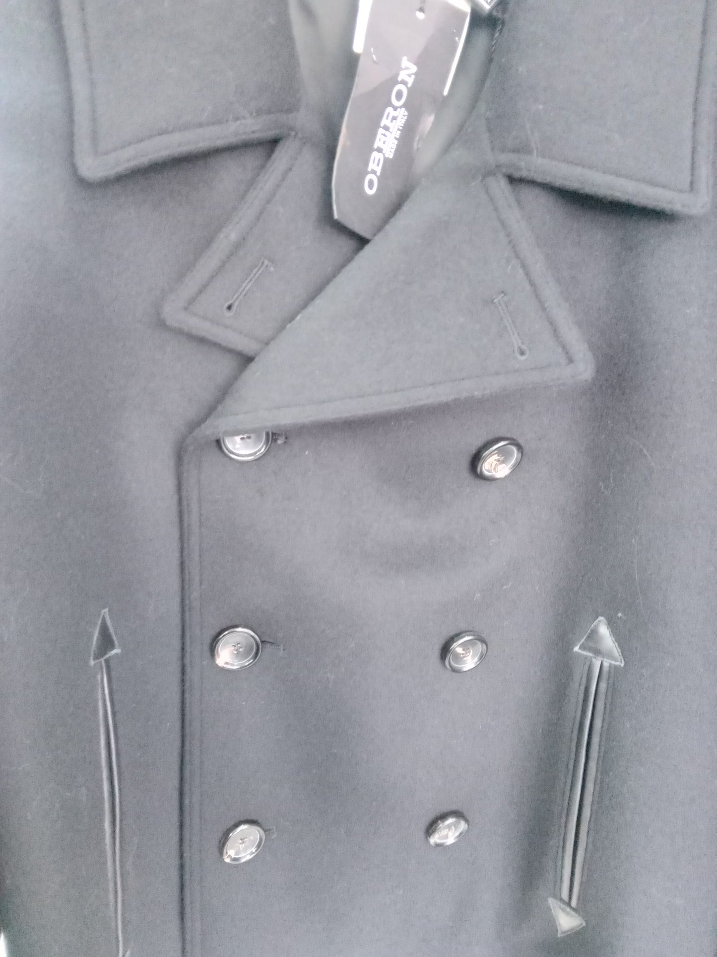 Giacca uomo nero