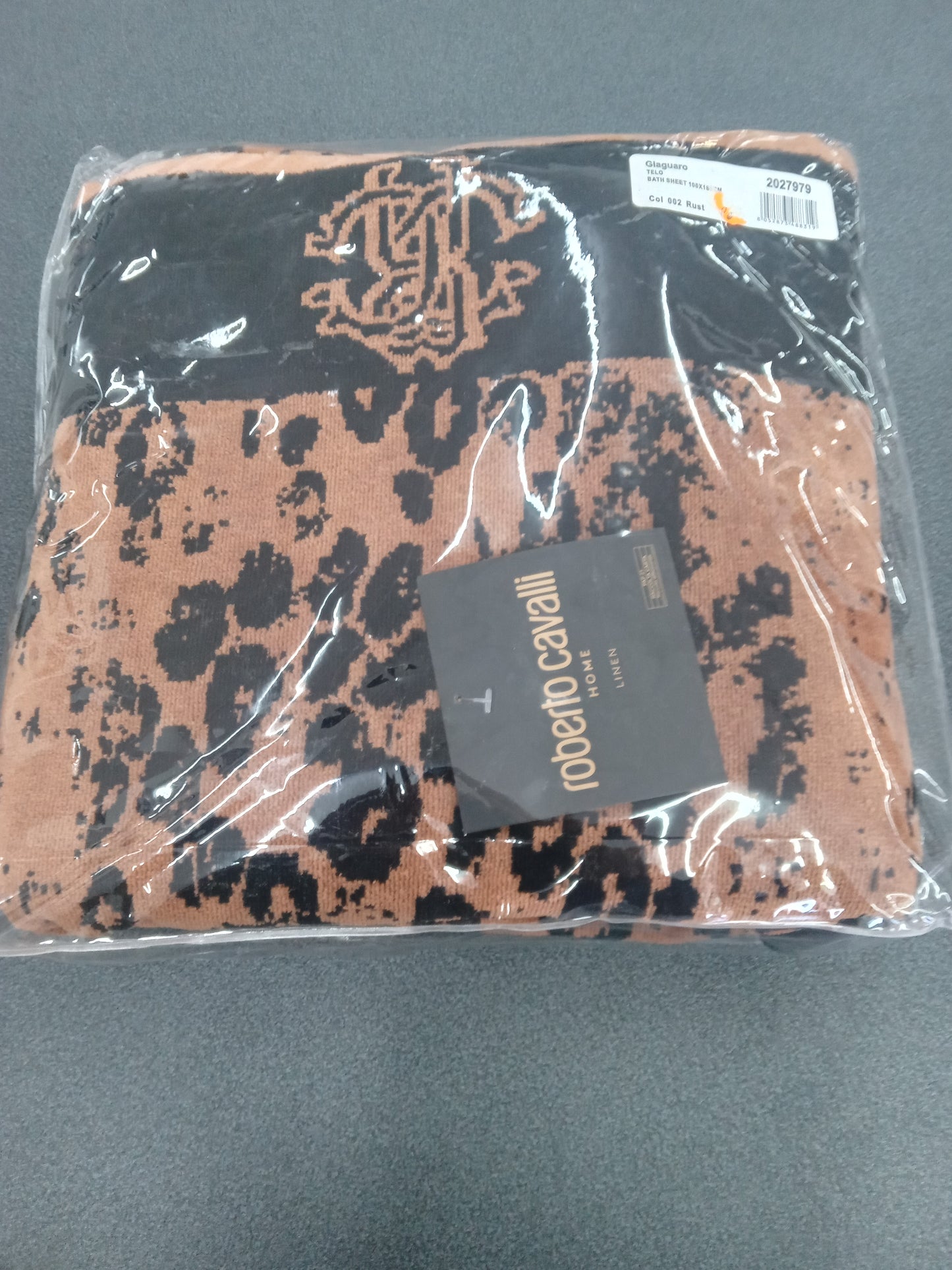 Cavalli telo 100x180 Giaguaro Rust