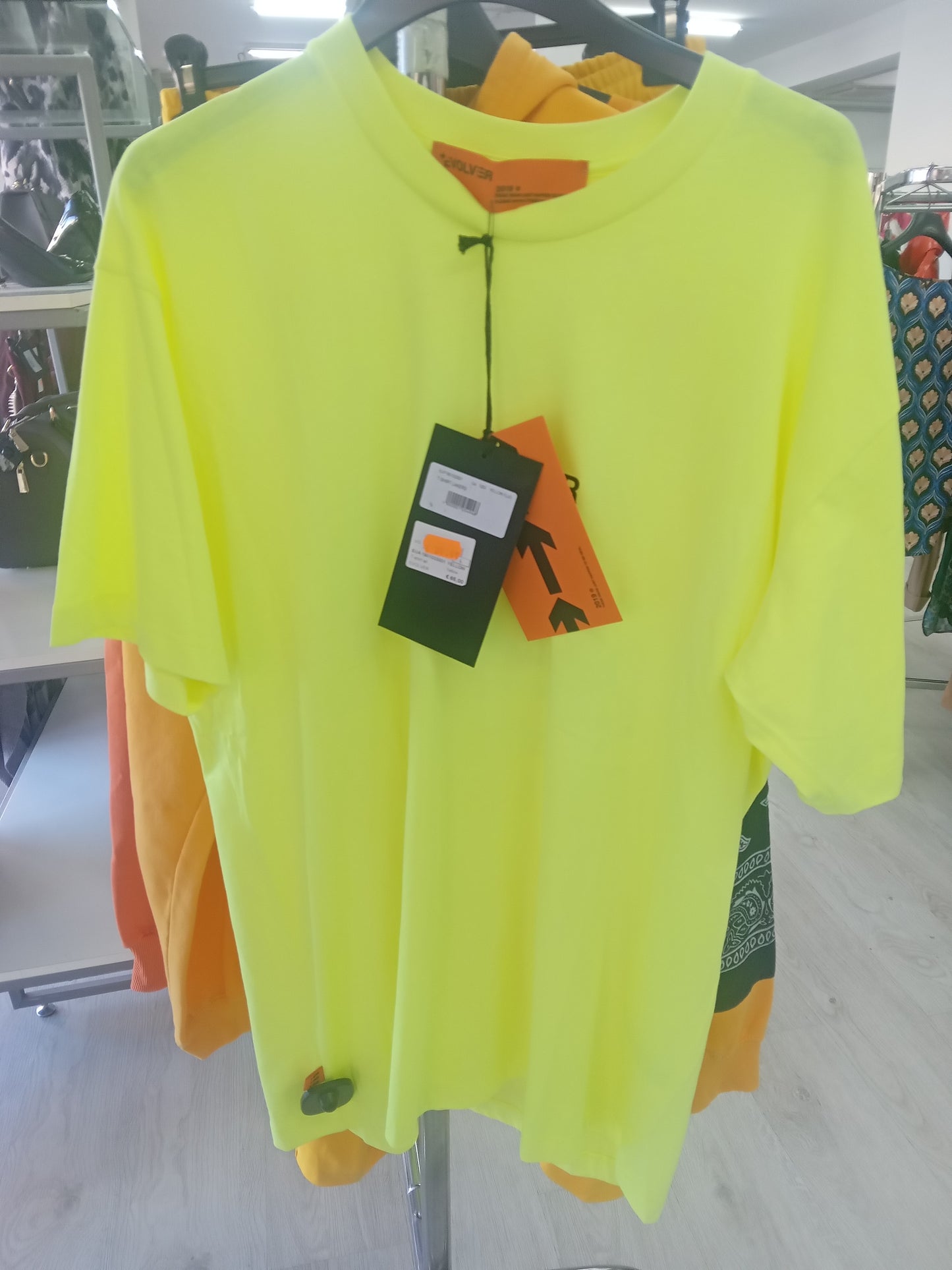 T shirt Lakers yellow fluo Evolver