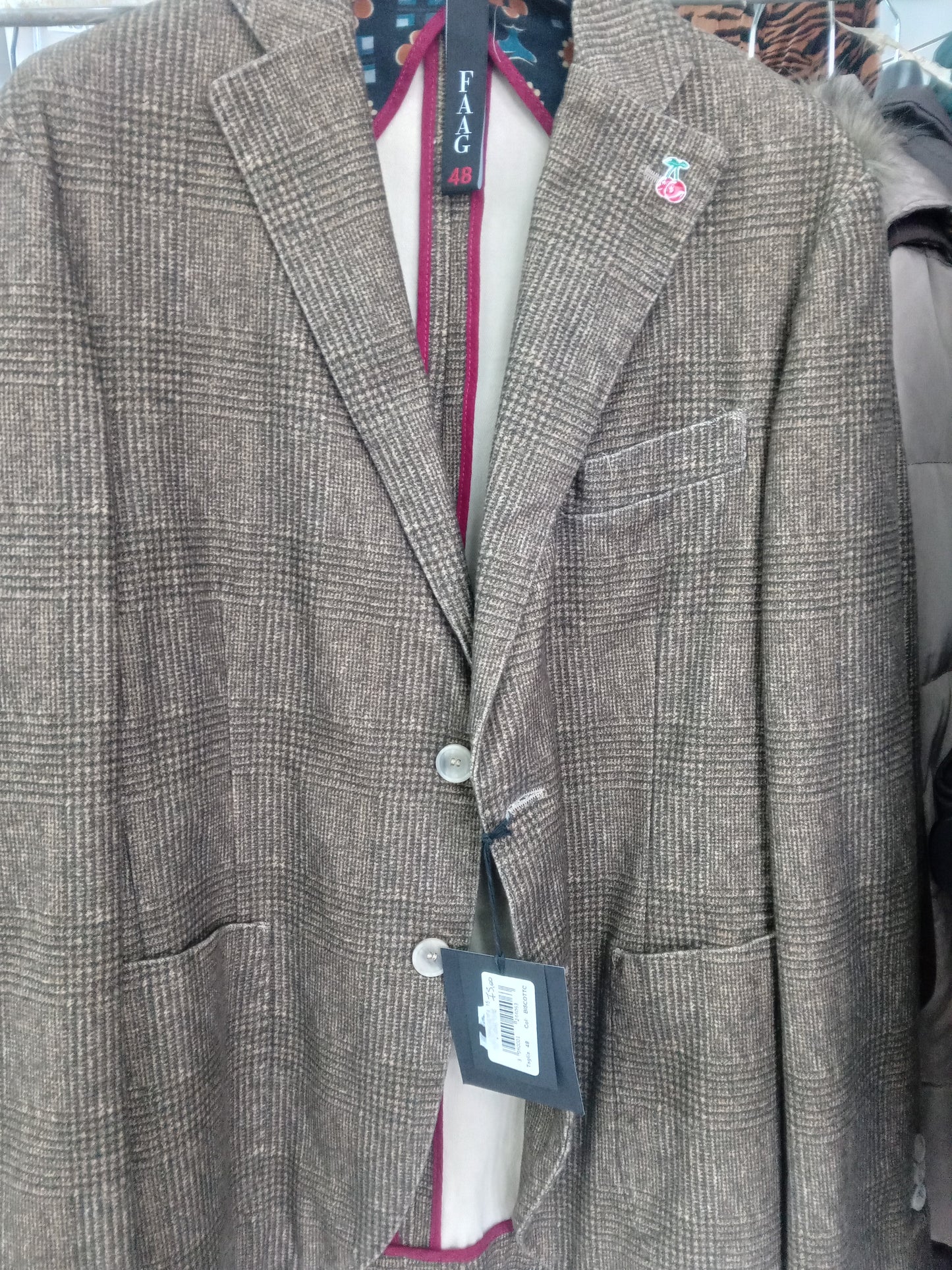 Giacca uomo Faag biscotto