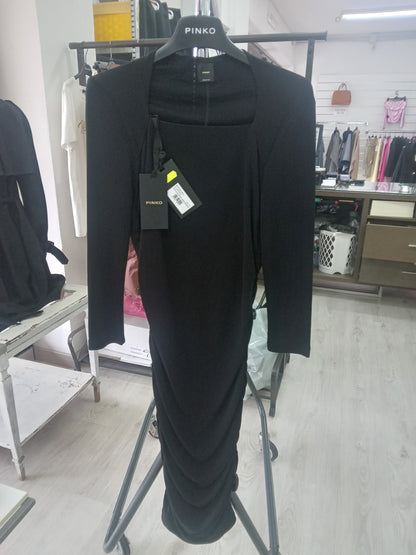 Pinko Manichino abito black