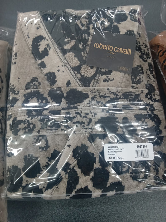 Cavalli accappatoio Giaguaro Beige