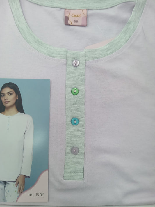 Pigiama Cippi donna M/l P/L