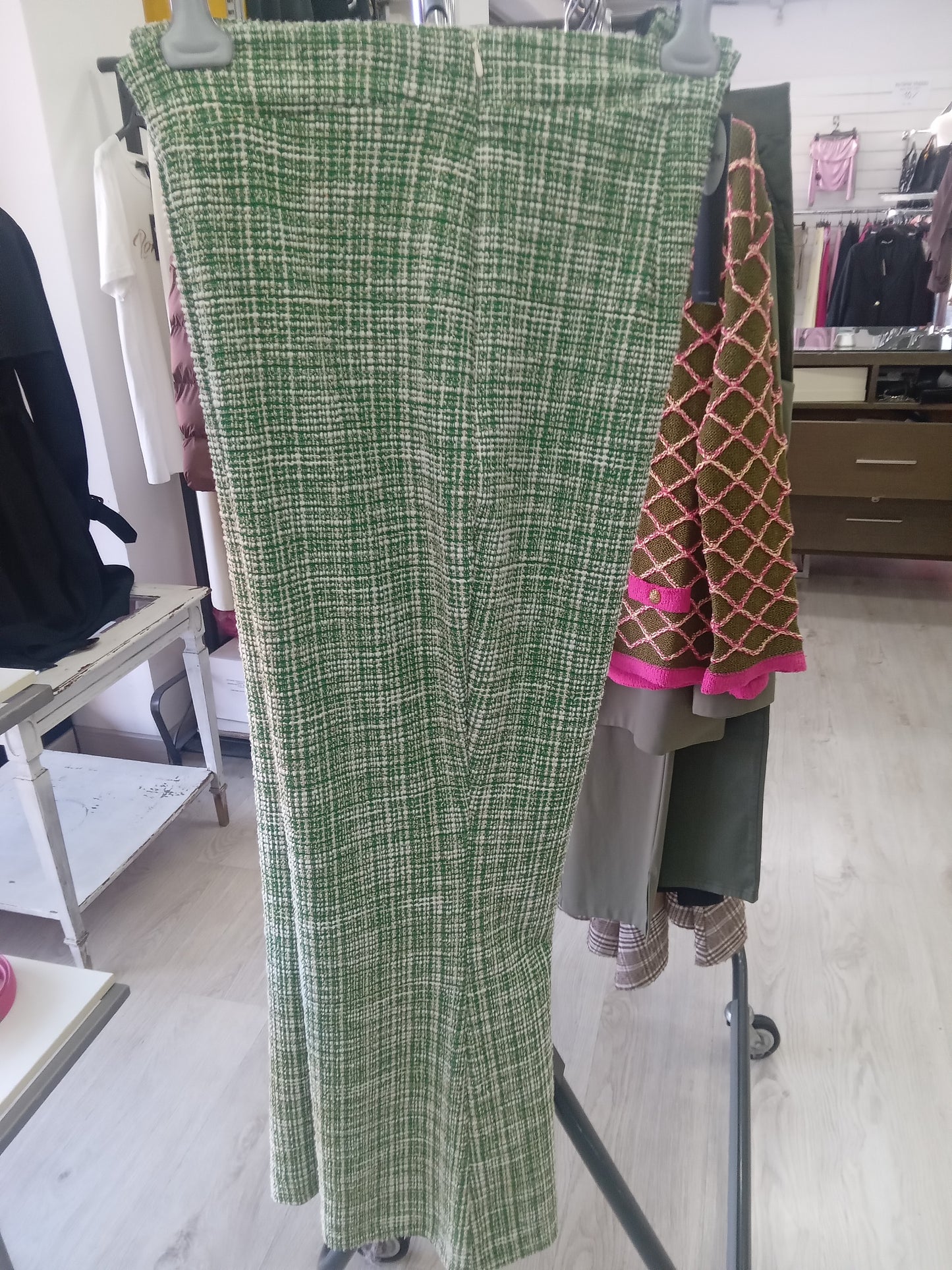 More pantalone Trombetta chanel bambù