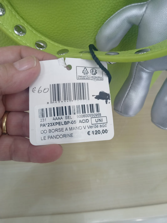 Borsa Le Pandorine verde acudi