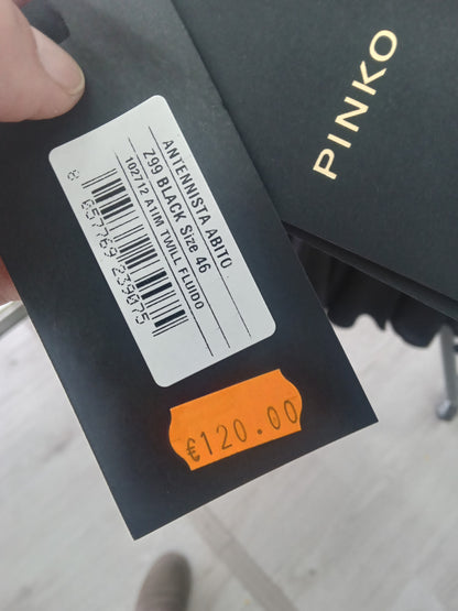 Pinko Antennista abito Tailleur fluido