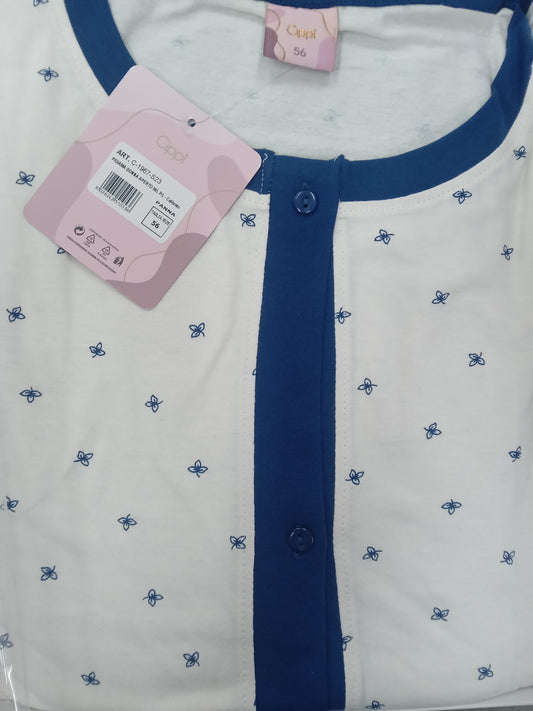 Pigiama Cippi donna aperto m/l p/l
