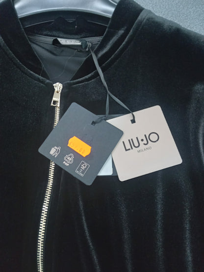 Felpa Liu•jo zip ciniglia