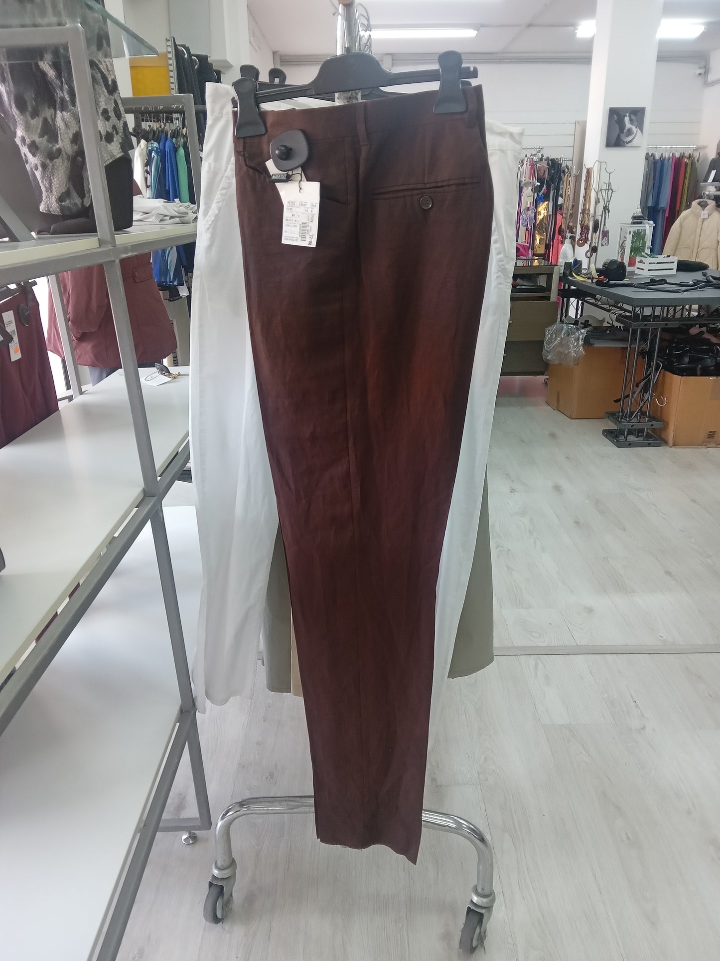 Pantalone uomo in lino Bradbury