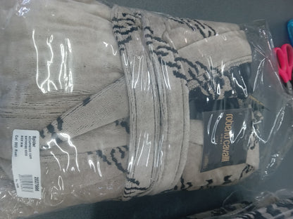 Cavalli accappatoio Spider beige