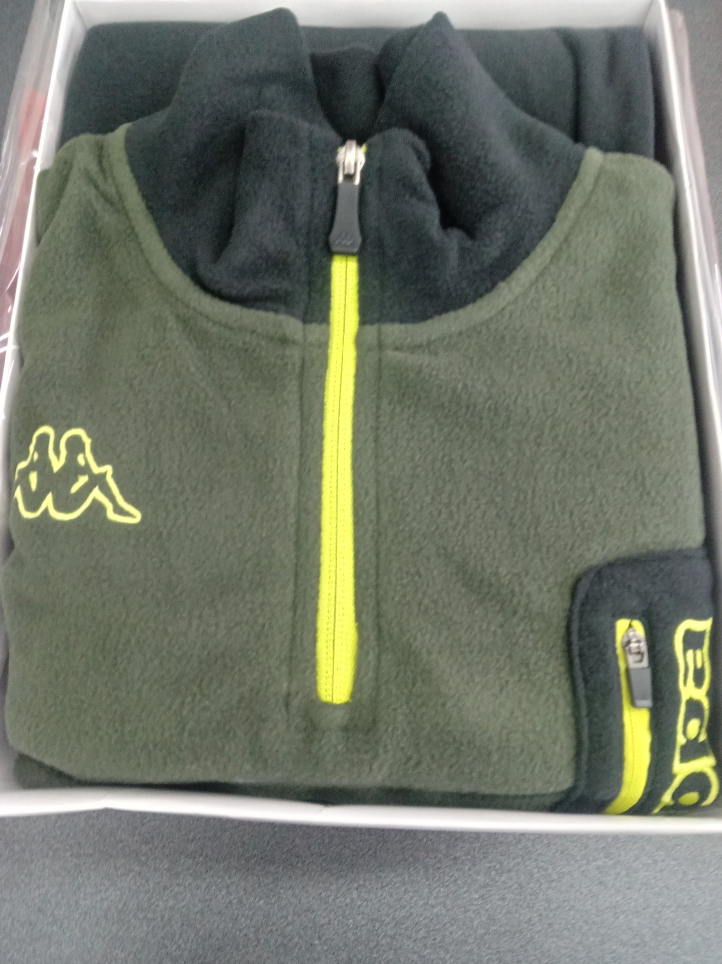 Pigiama micropolar ragazzo verde KAPPA