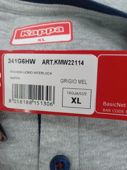 Pigiama uomo Interlock Grigio Mel