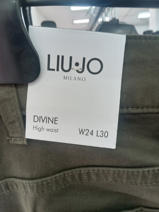 Liu jo pantalone divine Army green