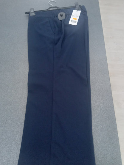 Pantalone blu cropped Fiorella Rubino