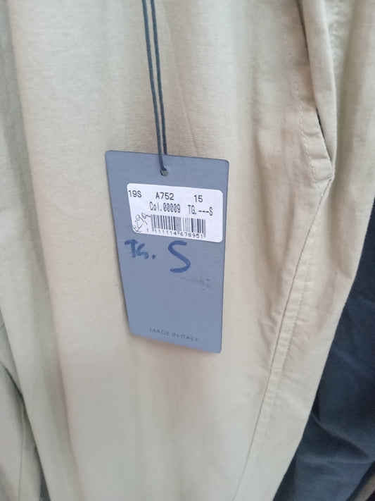 Pantalone tabacco in cotone H67