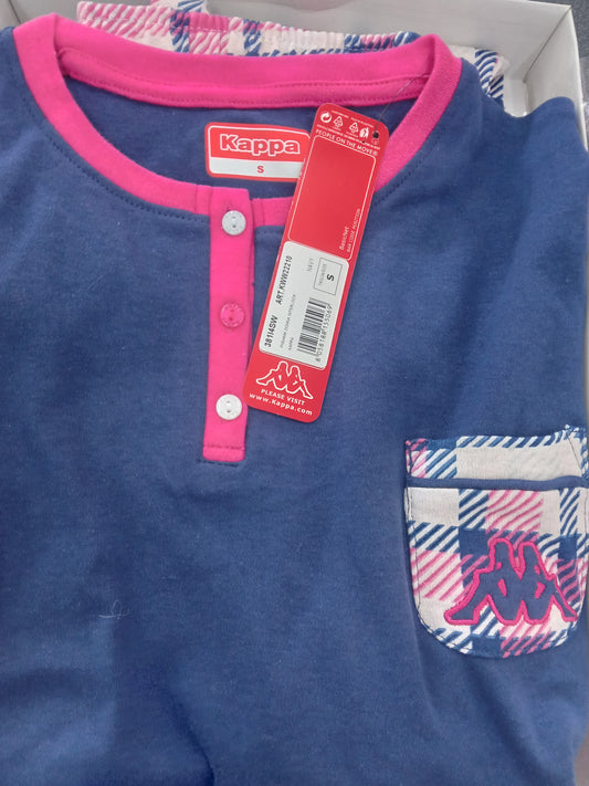 Pigiama  kappa donna interlock navY