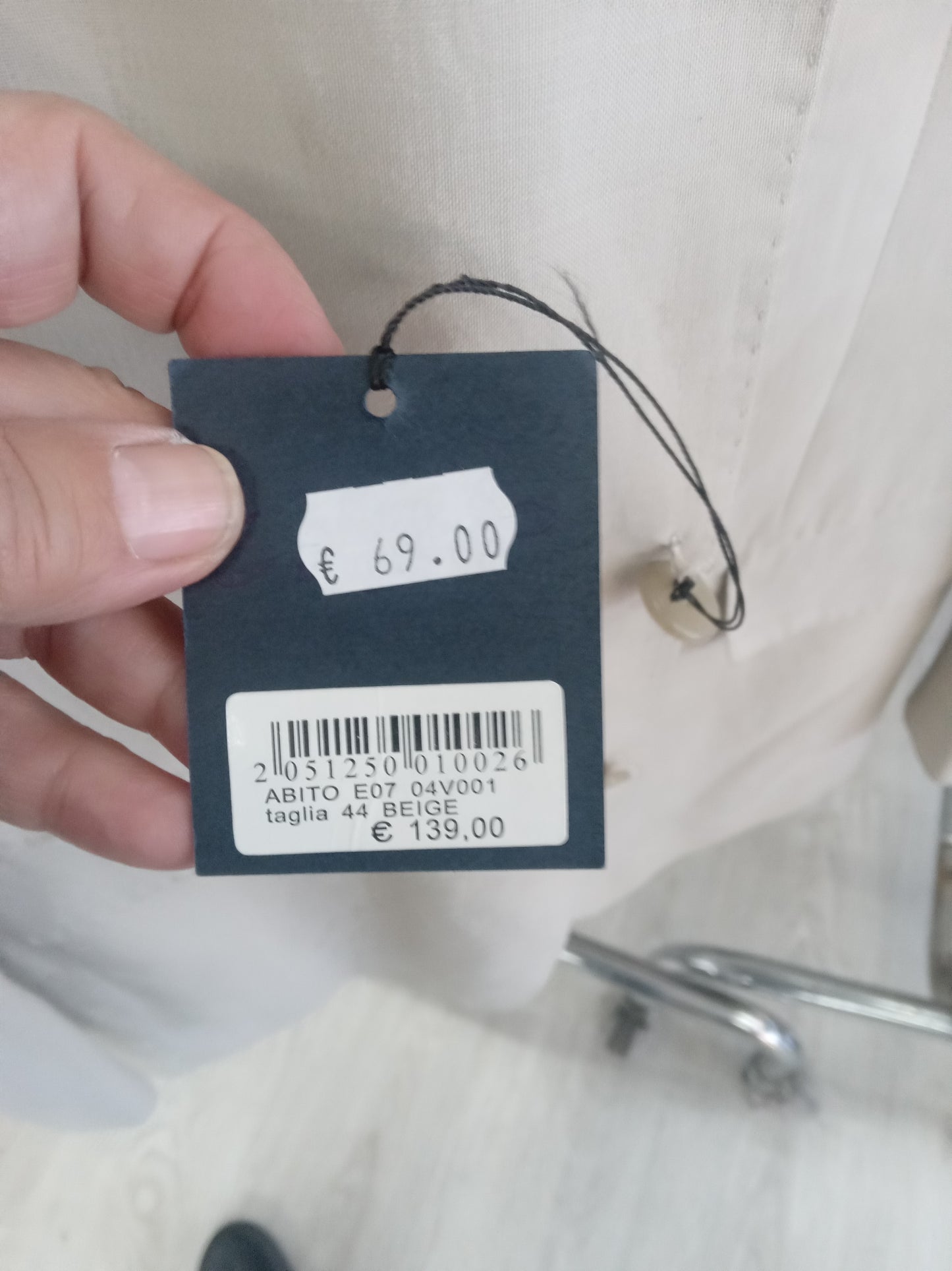 Completo uomo beige Doppelganger